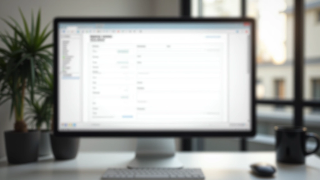 Interface de formulaire moderne avec champs bien organisés, design épuré et professionnel pour sites belges